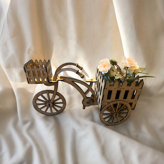 Vintage tricycle planter